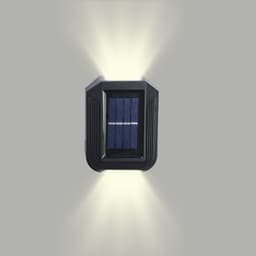 image-Solar outdoor garden lamp home wall lamp decoration layout wall washing wall new up and down luminous atmosphere wall lamp