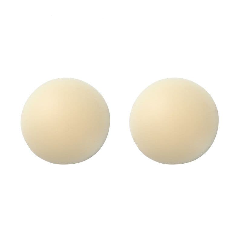 image-Cross-border 2020 new silicone chest stickers invisible bra anti-glare stickers silicone breast stickers anti-bump nipple stickers