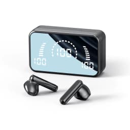 image-Cross-border new H3 S20tws new private model wireless bluetooth digital display binaural sports headphones