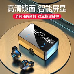 image-Cross-border new H3 S20tws new private model wireless bluetooth digital display binaural sports headphones