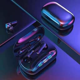 image-Cross-border new H3 S20tws new private model wireless bluetooth digital display binaural sports headphones