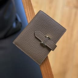 image-Wholesale wallet women's short leather folding wallet coin purse multi-function driver's license card holder large-capacity multi-card slot