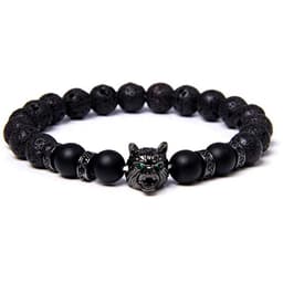 image-European and American cross-border jewelry natural stone beaded bracelet MOQ=100 pcs