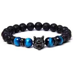image-European and American cross-border jewelry natural stone beaded bracelet MOQ=100 pcs