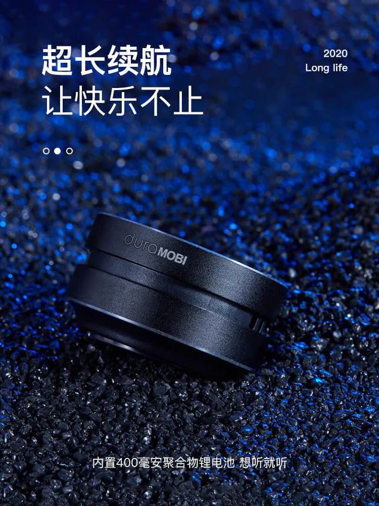 image-Round portable stereo speaker wireless bluetooth long-lasting standby lightweight mini high-sensitivity creative gift audio
