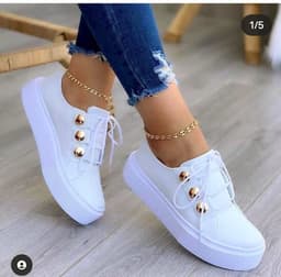 image-Large size casual shoes women's European and American new round toe thick bottom casual viscose shoes foreign trade single shoes wish Amazon