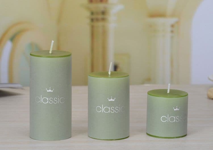 image-Aromatherapy candles classic cylindrical birthday romantic small candle wedding western food candlestick column wax factory wholesale