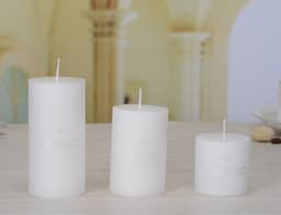 image-Aromatherapy candles classic cylindrical birthday romantic small candle wedding western food candlestick column wax factory wholesale