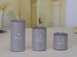 image-Aromatherapy candles classic cylindrical birthday romantic small candle wedding western food candlestick column wax factory wholesale