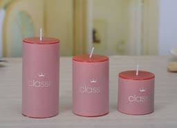 image-Aromatherapy candles classic cylindrical birthday romantic small candle wedding western food candlestick column wax factory wholesale