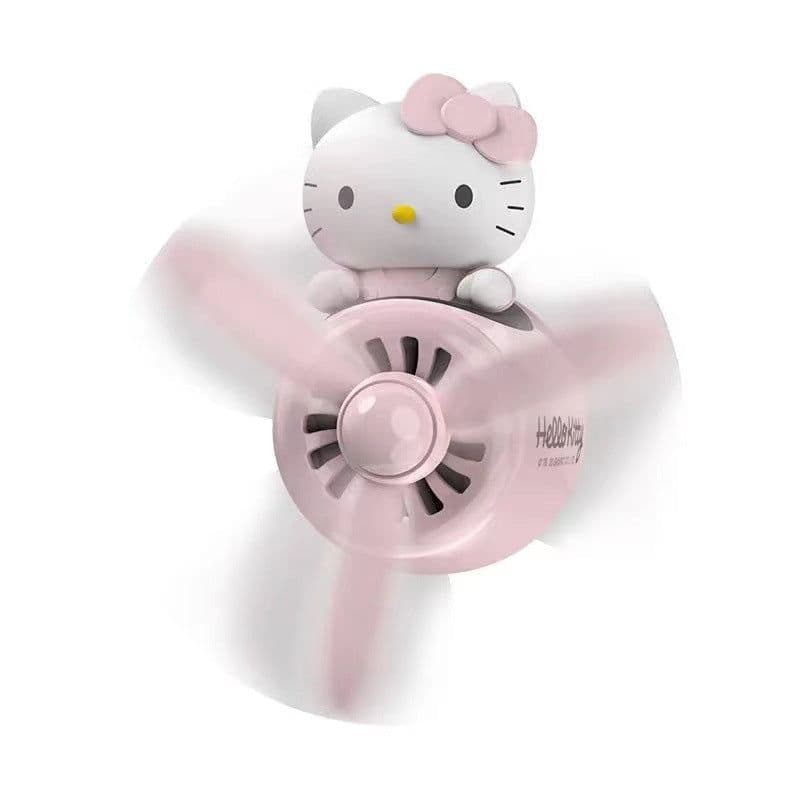image-helloKitty car aromatherapy car decoration cute little yellow duck car hako bear car air outlet decoration