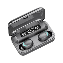 image-F9-5 battery TWS bluetooth headset binaural touch 5.0 outdoor sports bluetooth headset supports printing LOGO