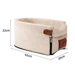 image-Pet central control car seat cushion Teddy kennel cat dog car seat cushion soft pillow pet bag