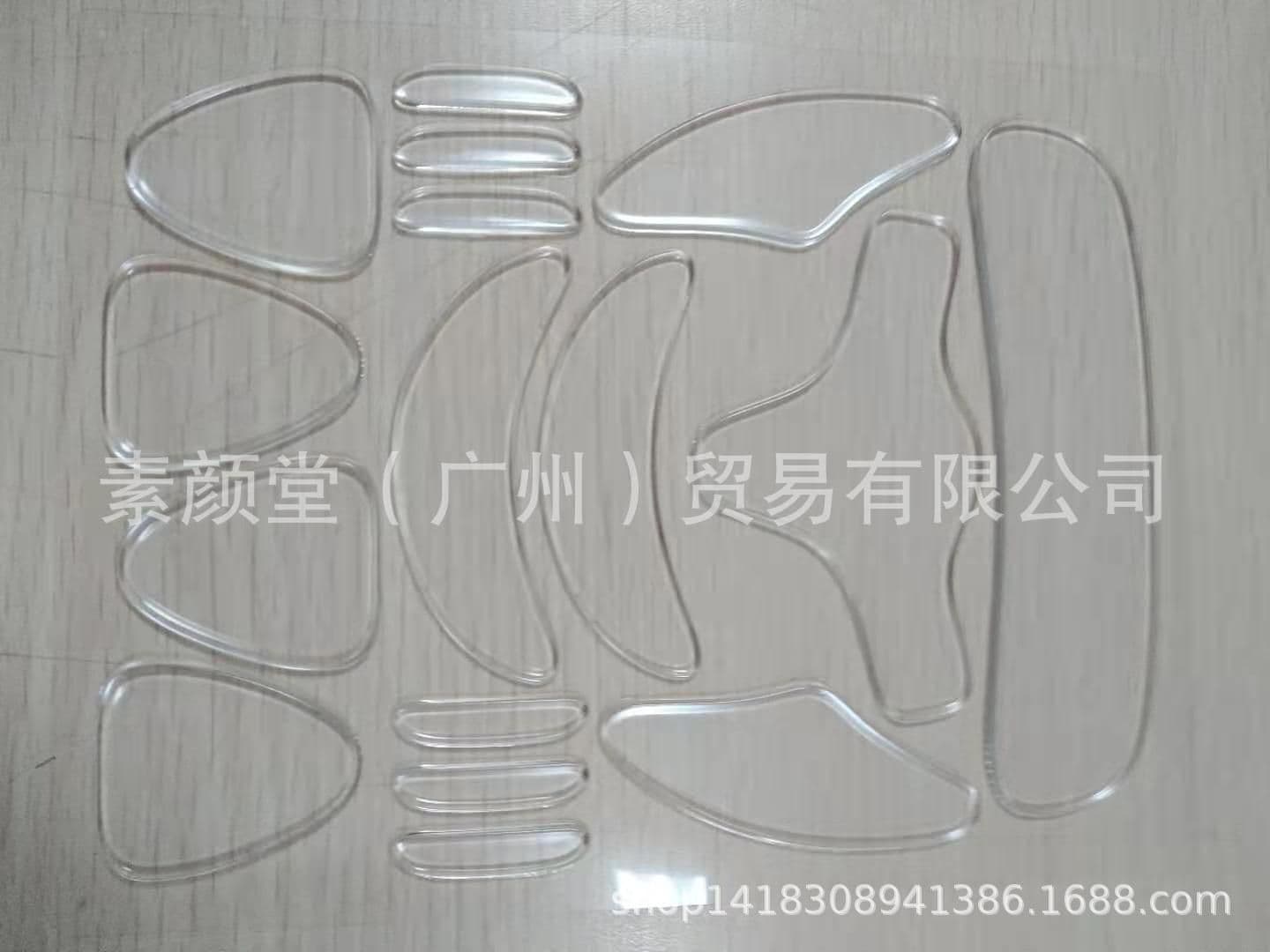 image-Silicone Wrinkle Face Sticker Silicone Wrinkle Removal Combination Sticker 16 in 1 Combination Set Amazon Face Silicone Sticker