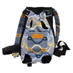 image-Dogs go out shoulders portable pet backpack dog bag back dog artifact cat small and medium-sized dogs carry a generation of hair