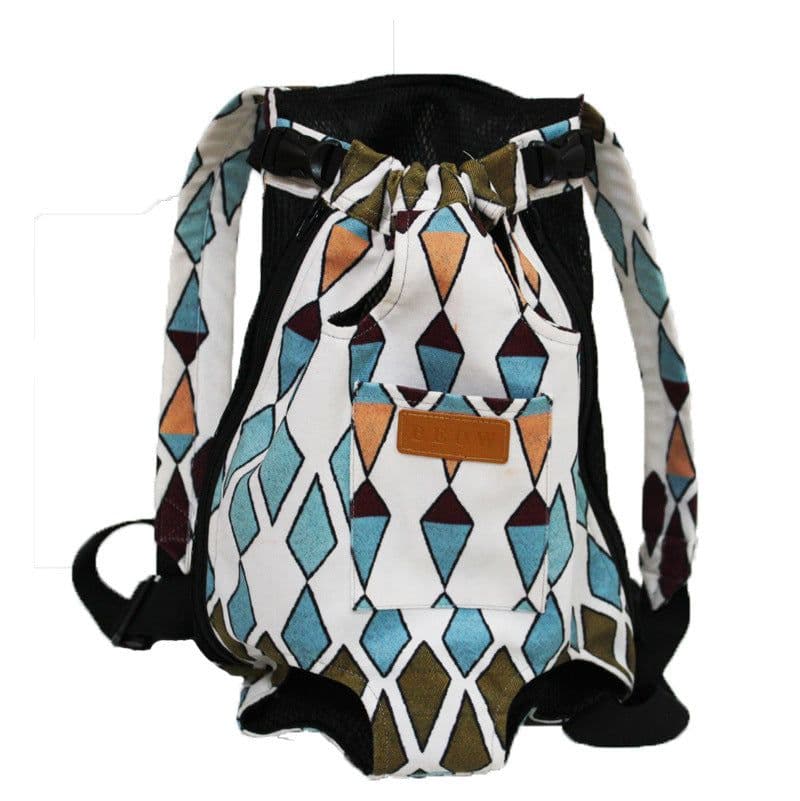 image-Dogs go out shoulders portable pet backpack dog bag back dog artifact cat small and medium-sized dogs carry a generation of hair