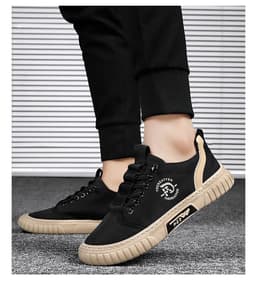 image-new elastic cloth shoes men's wholesale men's casual shoes breathable ice silk cloth cross-border popular shoes for men