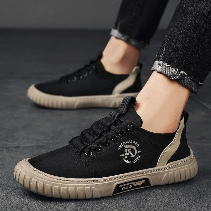 image-Slip-on shoes men's summer new umbrella cloth men's shoes casual breathable tide shoes youth cloth shoes