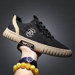 image-Slip-on shoes men's summer new umbrella cloth men's shoes casual breathable tide shoes youth cloth shoes