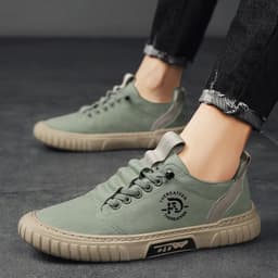 image-Slip-on shoes men's summer new umbrella cloth men's shoes casual breathable tide shoes youth cloth shoes