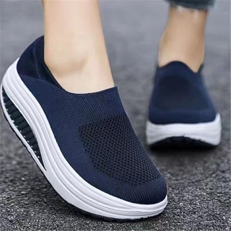 image-cross-border large size mother shoes single shoes sports shoes shoes nurse women's shoes thick bottom EVA bottom platform shoes