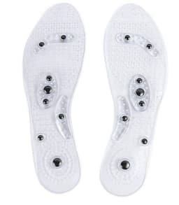 image-Amazon Transparent magnetic therapy insoles 8 magnets massage breathable health care magnetic iron insoles for men and women manufacturers