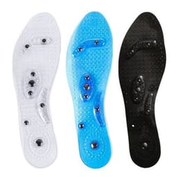 image-Amazon Transparent magnetic therapy insoles 8 magnets massage breathable health care magnetic iron insoles for men and women manufacturers