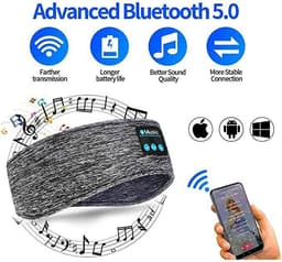 image-Factory supply wireless sports headband music headband bluetooth music headband sleep eye mask music hairband