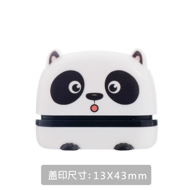 image-Cute pet seal material wholesale photosensitive children cartoon cute name clothes kindergarten engraved signature name stamp