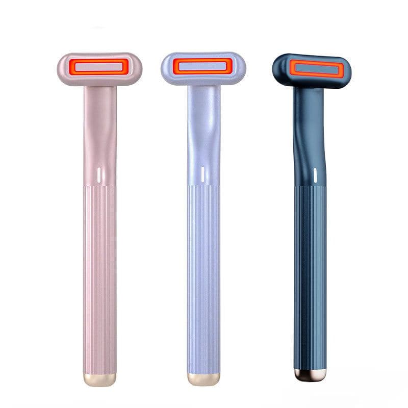 image-Tightening and pulling massager to reduce wrinkles, eye bags, beauty instrument, smart touch red light therapy, EMS skin rejuvenation and beauty instrument