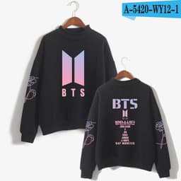 image-Cross-border new product 5420 high neck winter sweater hoodies