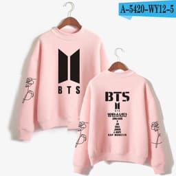image-Cross-border new product 5420 high neck winter sweater hoodies