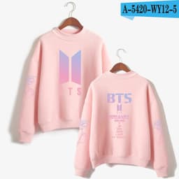 image-Cross-border new product 5420 high neck winter sweater hoodies