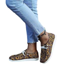 image-2022 Spring and Autumn Amazon Independent Station Foreign Trade Large Size Canvas Women's Single Shoes Canvas Casual Comfortable Lightweight Women's Shoes