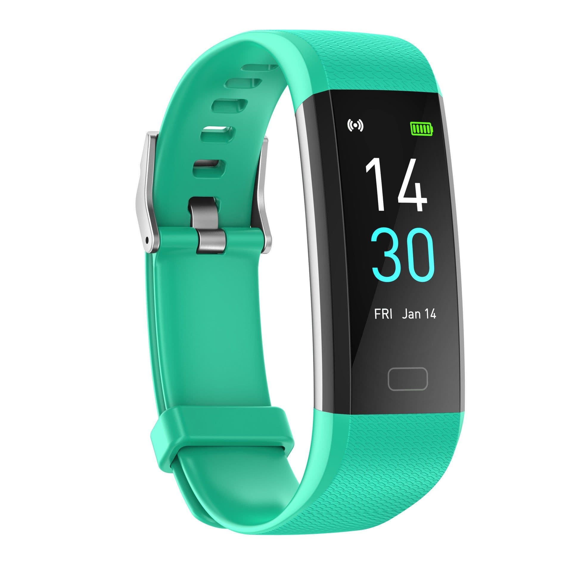 image-S5 bracelet body temperature blood pressure fitness heart rate meter step smart bracelet watch