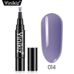 image-New nail art three-in-one one-step glue solid color nail polish glue cross-border UV manicure phototherapy pen primer-free glue