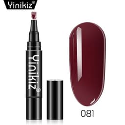 image-New nail art three-in-one one-step glue solid color nail polish glue cross-border UV manicure phototherapy pen primer-free glue