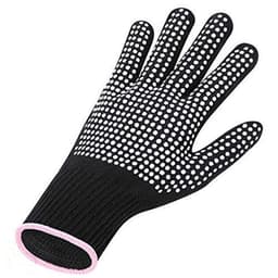 image-Hairdressing silicone dot beads heat insulation anti-scalding gloves 300 degrees perm curling stick curling hair straightener straight hair comb