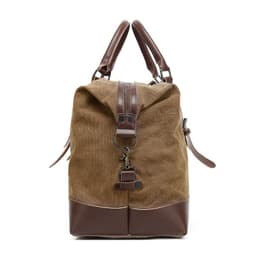 image-Cross-border Neutral Large Capacity Travel Bag Luggage Bag Casual Canvas Single Shoulder Messenger Travel Bag Handbag Dual Use