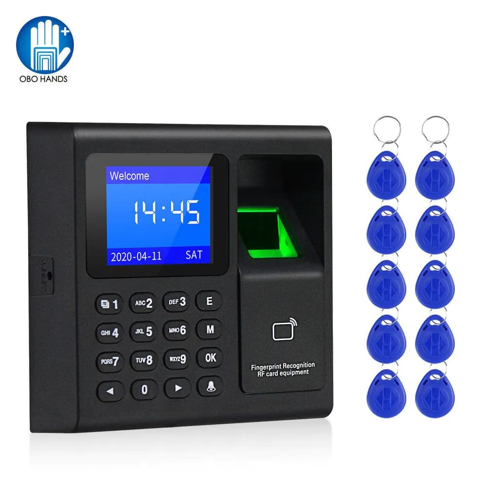 image-Foreign trade explosion model with screen fingerprint password key swipe card RFID Keypad Access Control