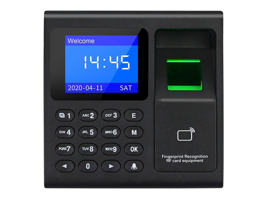 image-Foreign trade explosion model with screen fingerprint password key swipe card RFID Keypad Access Control