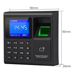 image-Foreign trade explosion model with screen fingerprint password key swipe card RFID Keypad Access Control