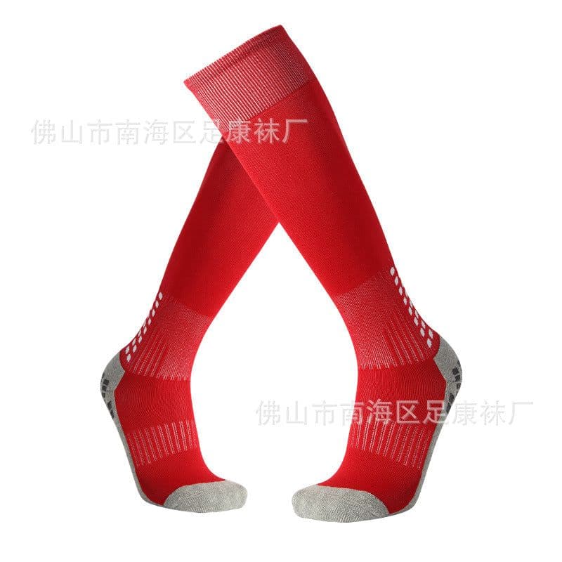 image-Factory direct supply foreign trade dispensing non-slip football socks over-the-knee stockings thickened towel bottom shock-absorbing sports socks