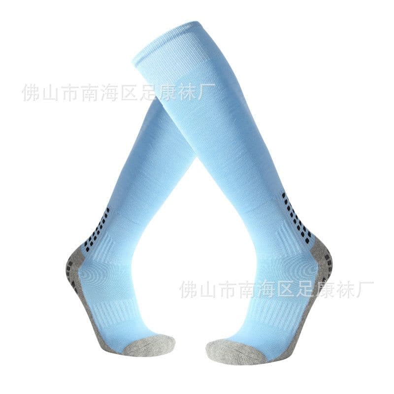 image-Factory direct supply foreign trade dispensing non-slip football socks over-the-knee stockings thickened towel bottom shock-absorbing sports socks