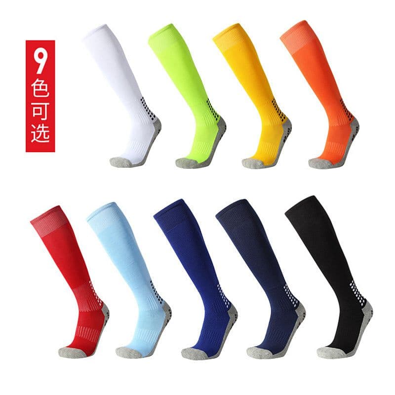 image-Factory direct supply foreign trade dispensing non-slip football socks over-the-knee stockings thickened towel bottom shock-absorbing sports socks