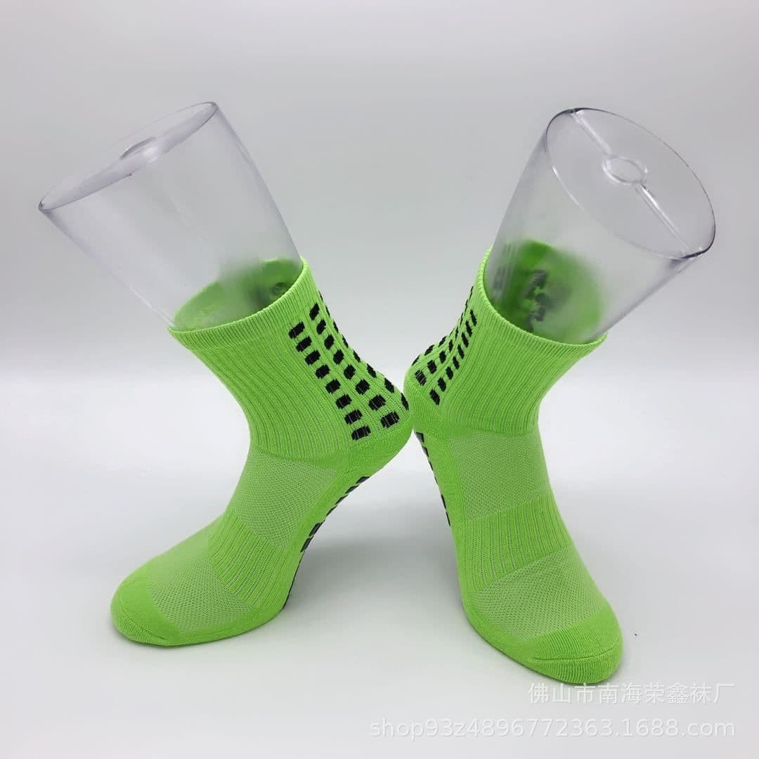 image-Classic football socks in the tube socks men and women thickened towel non-slip football socks square European and American friction film basketball socks