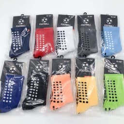 image-Classic football socks in the tube socks men and women thickened towel non-slip football socks square European and American friction film basketball socks
