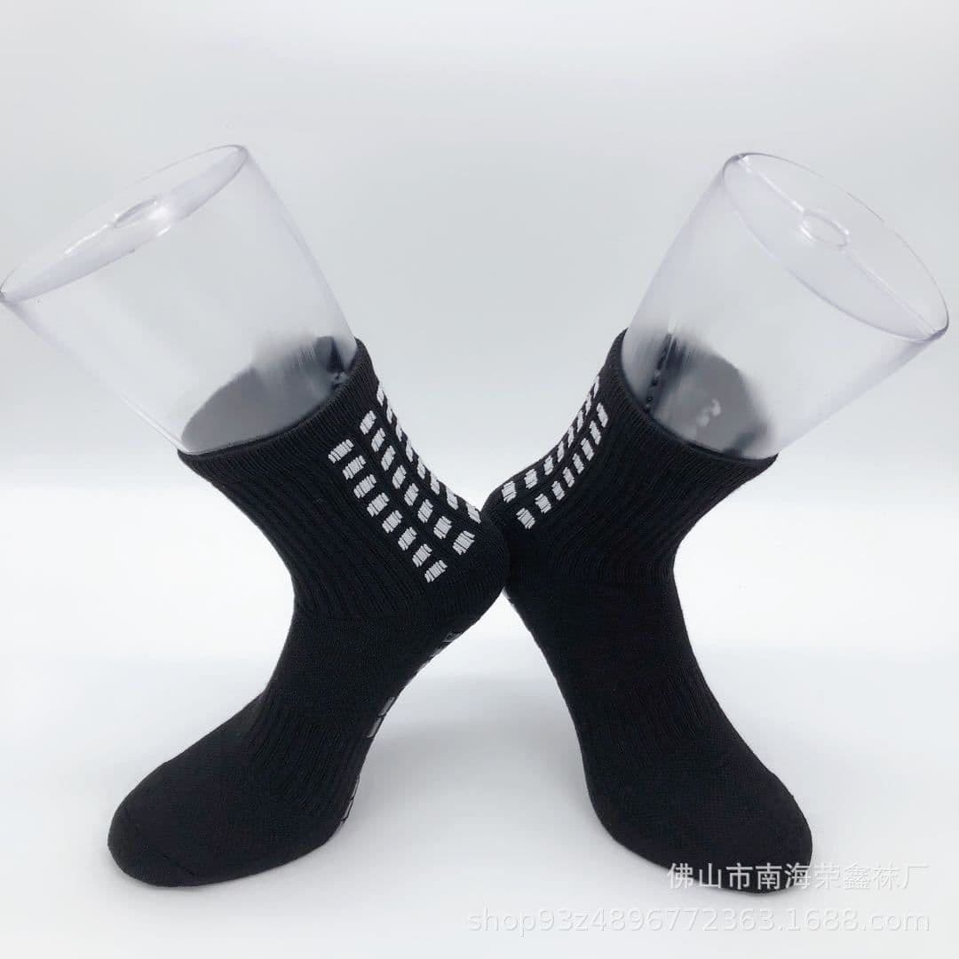 image-Classic football socks in the tube socks men and women thickened towel non-slip football socks square European and American friction film basketball socks