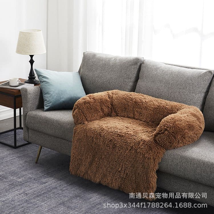 image-Cross-border pet cushion Removable and washable waterproof anti-scratch long-haired pet cushion cat and dog cushion pet supplies wholesale