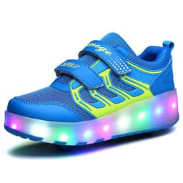image-Manufacturers specialize in cross-border two-wheeled Heelys shoes for children, smooth roller shoes, boys and girls, skates, lights, wheel shoes